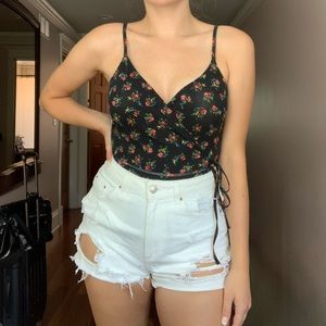 Urban Outfitters wrap bodysuit